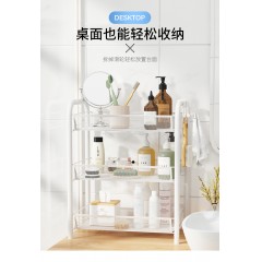 卫生间置物架浴室家用厕所吹风机收纳架洗手间小推车落地储物用品