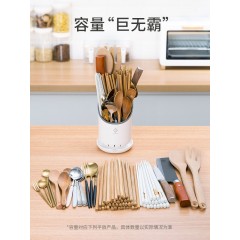 多功能筷子置物架沥水放餐具篓厨房桶装勺防霉收纳盒笼家用筷子筒
