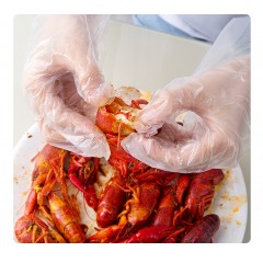 一次性手套1000只抽取式食品餐饮塑料薄膜家用透明加厚级耐用盒装