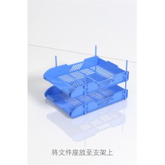 三层文件架多层文件框办公文件架子置物架文件收纳架办公用品文件架文件框收纳资料架