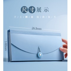 简繁收据风琴包文件夹发票收纳票据夹文件袋多层大容量分类资料袋单据欠条账单收纳盒小号多功能装单据收纳袋
