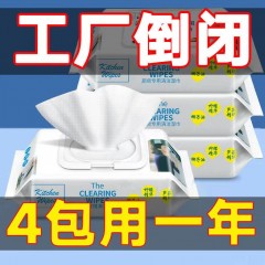 6大包可洗碗厨房清洁湿巾去油污家用强力油烟机专用湿纸巾