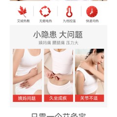 充电加热艾灸暖宫护腰带热敷无线电热暖宫宝保健护具护腰膝腿颈