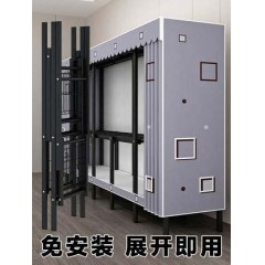 简易衣柜免安装折叠布衣柜家用卧室出租房用小型简约现代收纳衣橱