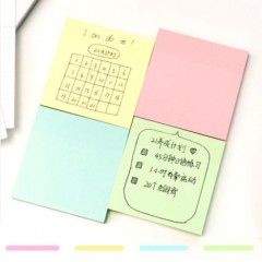 得力便利贴小条便签贴纸便签字留言贴读书学生用贴便签本标签贴便利签贴盒粘性强办公室便签纸文具用品大全