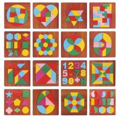 认知康复训练拼图玩具康复认知早教干预器材个训神器教具孤独症