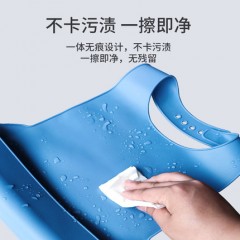 老人吃饭口水围兜防水老年人围嘴饭兜成人用的硅胶专用饭兜大人