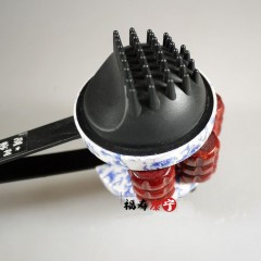按摩拍许诺滚轮按摩锤 敲背棒 经络健身捶拍痧板孝敬老人用品
