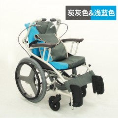 河村轮椅老人专用可折叠便携式超轻便结实老年人代步车手推助行器