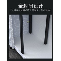 简易衣柜免安装折叠布衣柜家用卧室出租房用小型简约现代收纳衣橱