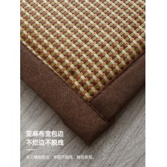 日式藤席地毯卧室客厅阳台榻榻米地垫夏季宝宝爬行垫凉席垫子防摔