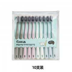 软毛超细软老人牙刷 小宽头