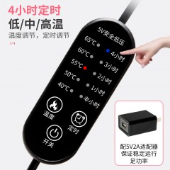 电热加热颈椎理疗 护颈带艾灸热敷脖子
