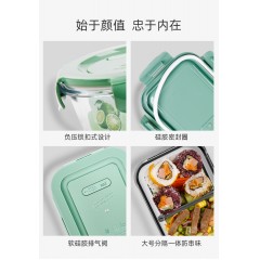 玻璃饭盒可微波炉加热