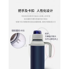 卧床老人吸管保温杯防呛防漏护理杯瘫痪病人水杯孕妇躺着喝水神器