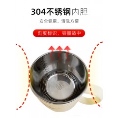 卧床病人流食喝水吸管杯老年人喝水杯防呛防漏老人专用水杯护理杯