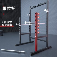 多功能深蹲架框式 举重床家用卧推杠铃龙门架子 专业商用健身器材