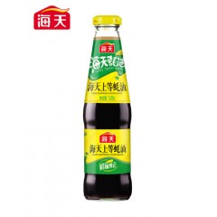 海天蚝油上等蚝油520g*12家用瓶装海鲜蚝汁调料炒菜烧烤拌馅调味品