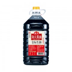 海天金标生抽4.9L*2桶整箱大桶装餐饮食堂饭店炒菜凉拌调味料酱油
