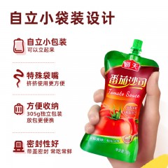 海天番茄沙司305g*16袋 意大利面调料沙司酱番茄酱小包家用