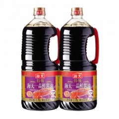 海天特级一品鲜酱油1.75L*6瓶上色提鲜炒菜点蘸海鲜调味料家用生抽
