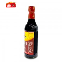 海天老抽酱油500ml*12瓶装 家用红烧凉拌蘸料酿造酱油厨房调料