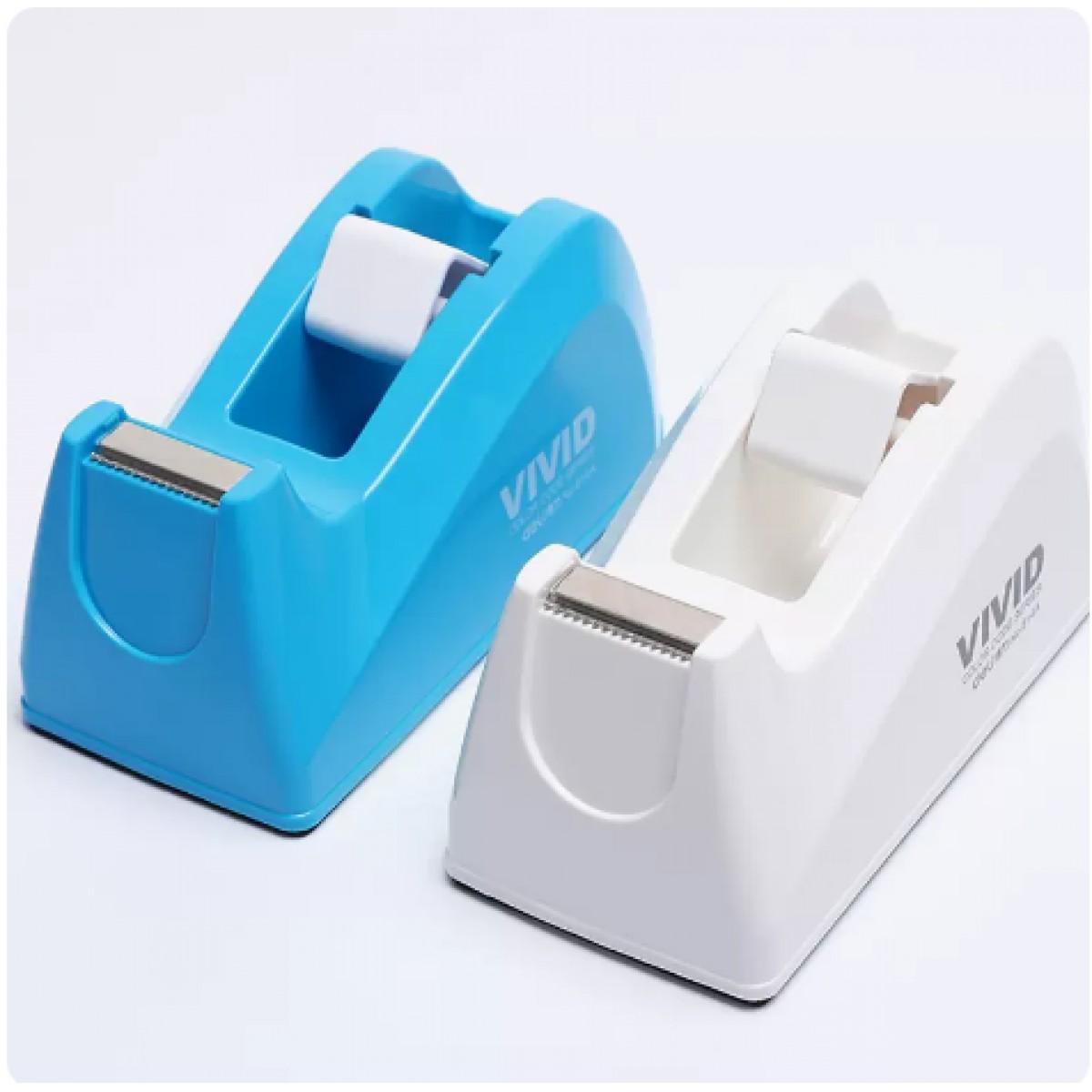 得力胶带座胶带架办公专用小号2个装