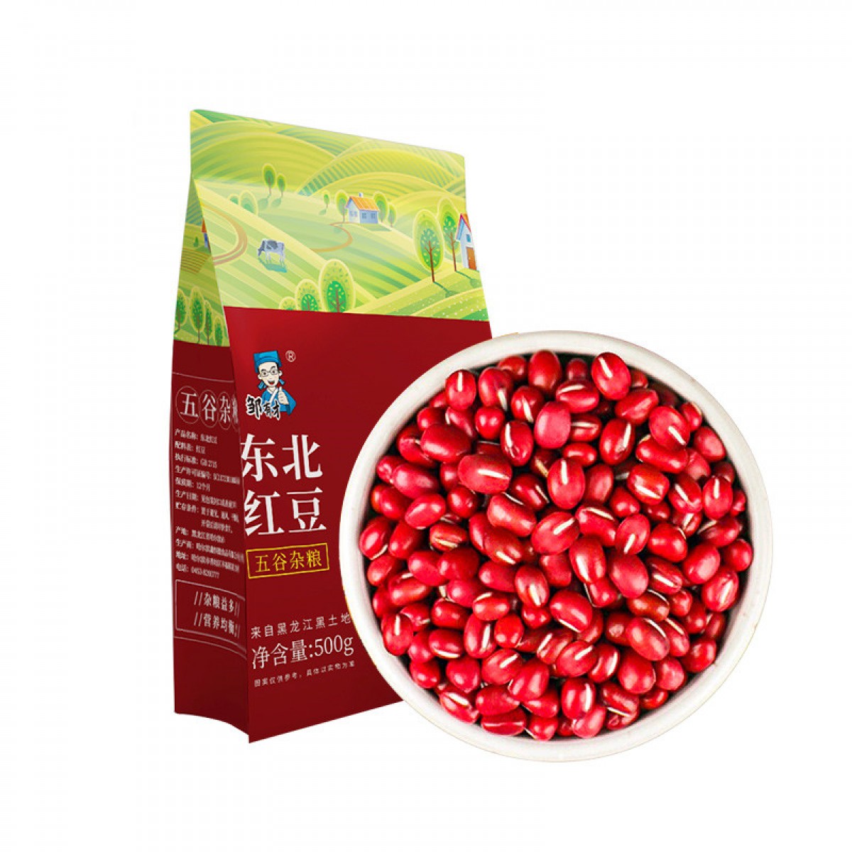 东北红豆 500g*5袋 5斤装