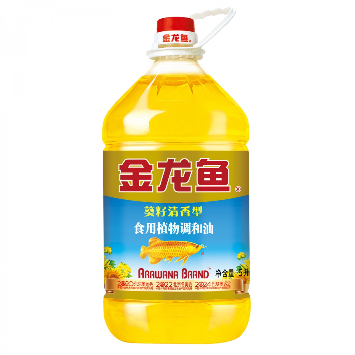金龙鱼植物调和油 5L*4桶 食用油