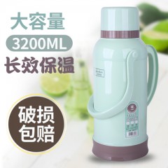 家用普通热水瓶大号暖壶皮塑料外壳暖水瓶开水瓶3.2升