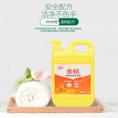 金桔洗洁精大桶装洗涤灵家庭装柠檬商用厨房洗水果餐具去油不伤手