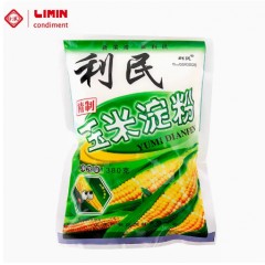 利民 玉米淀粉380g*20袋整箱装 集采整箱装  烘焙原料蛋糕面包糕点材料