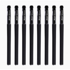 中性笔碳素黑色水性碳素黑色水性0.5MM/10支