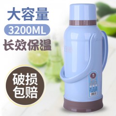 家用普通热水瓶大号暖壶皮塑料外壳暖水瓶开水瓶3.2升