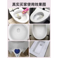 超威洁厕剂蓝白扁瓶松木香500g*4瓶