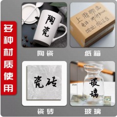 得力大双头油性记号笔10支黑色/红色/蓝色防水防油不掉色褪色粗细两头勾线笔粗头加粗速干马克笔