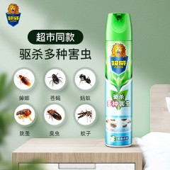 超威杀虫室内非无毒气雾剂500ml*6