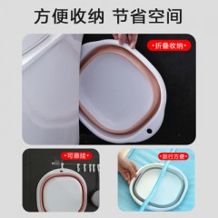 可折叠洗脸盆家用大盆子便携式塑料脸盆洗澡盆洗衣盆