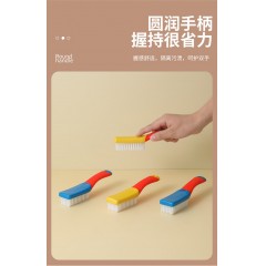 刷鞋洗衣长柄软毛刷 2支装