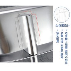 不锈钢簸箕扫把结实耐用两件套装