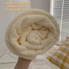 浴巾家用柔软吸水菠萝格速干不易掉毛巾大裹巾