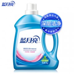 100001蓝月亮 深层洁净护理洗衣液（自然清香）3kg*4瓶 整箱装