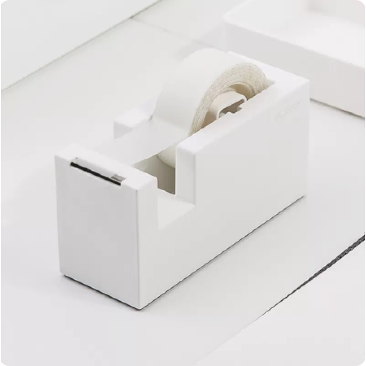 得力胶带切割器胶带座1个装