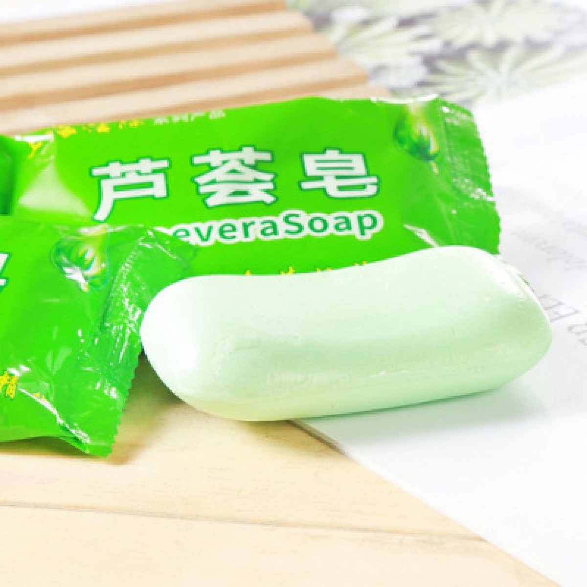5块85g上海芦荟香皂