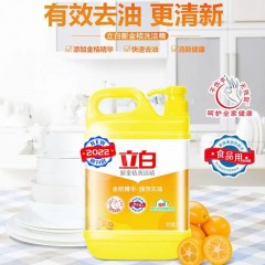 立白金桔洗洁精4kg*3桶