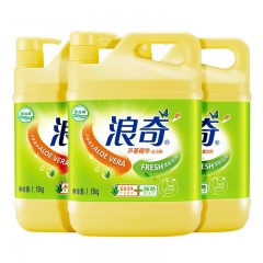 浪奇高富力芦荟精华洗洁精1.15kg*3瓶