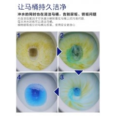 9瓶洁厕灵厕所除臭神器马桶清洁剂去异味留清香蓝泡泡除垢去渍宝