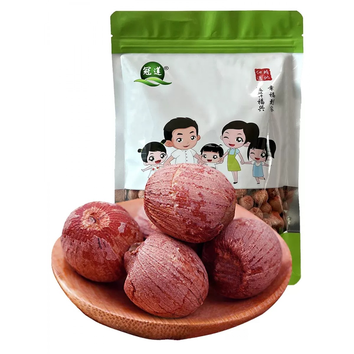 红莲子带芯干货500g/袋