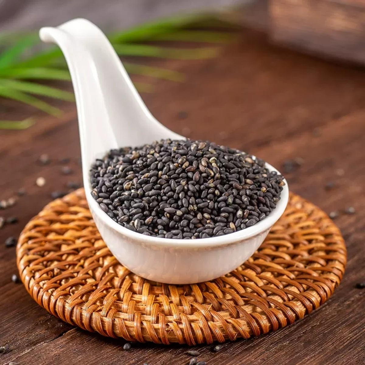 熟黑芝麻500g/罐