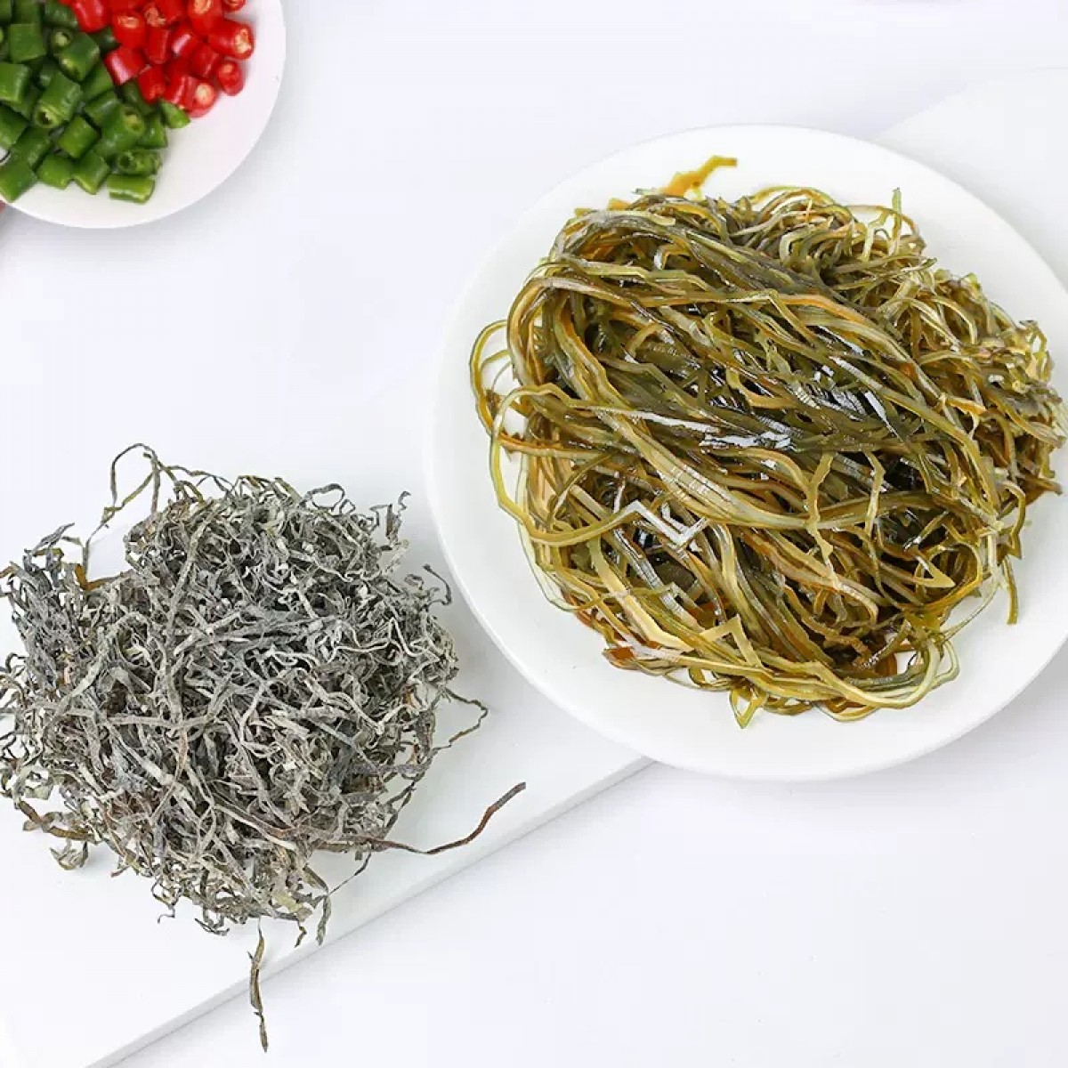 海带丝干货无盐细丝500g/袋